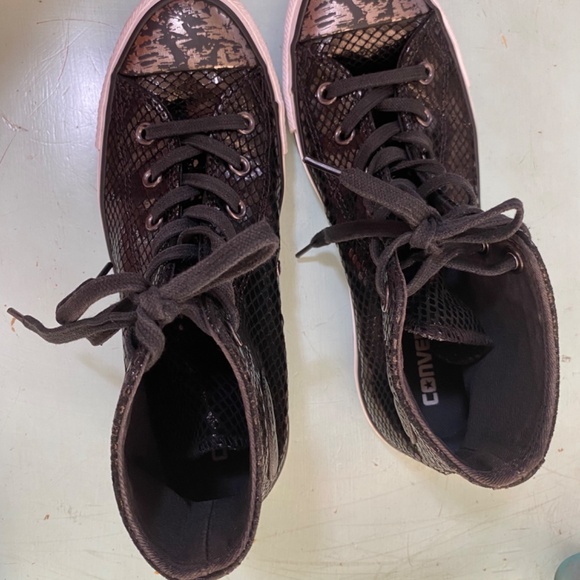 Chuck Taylor’s All Stars Black Size 8 Women’s Converse - Picture 6 of 8